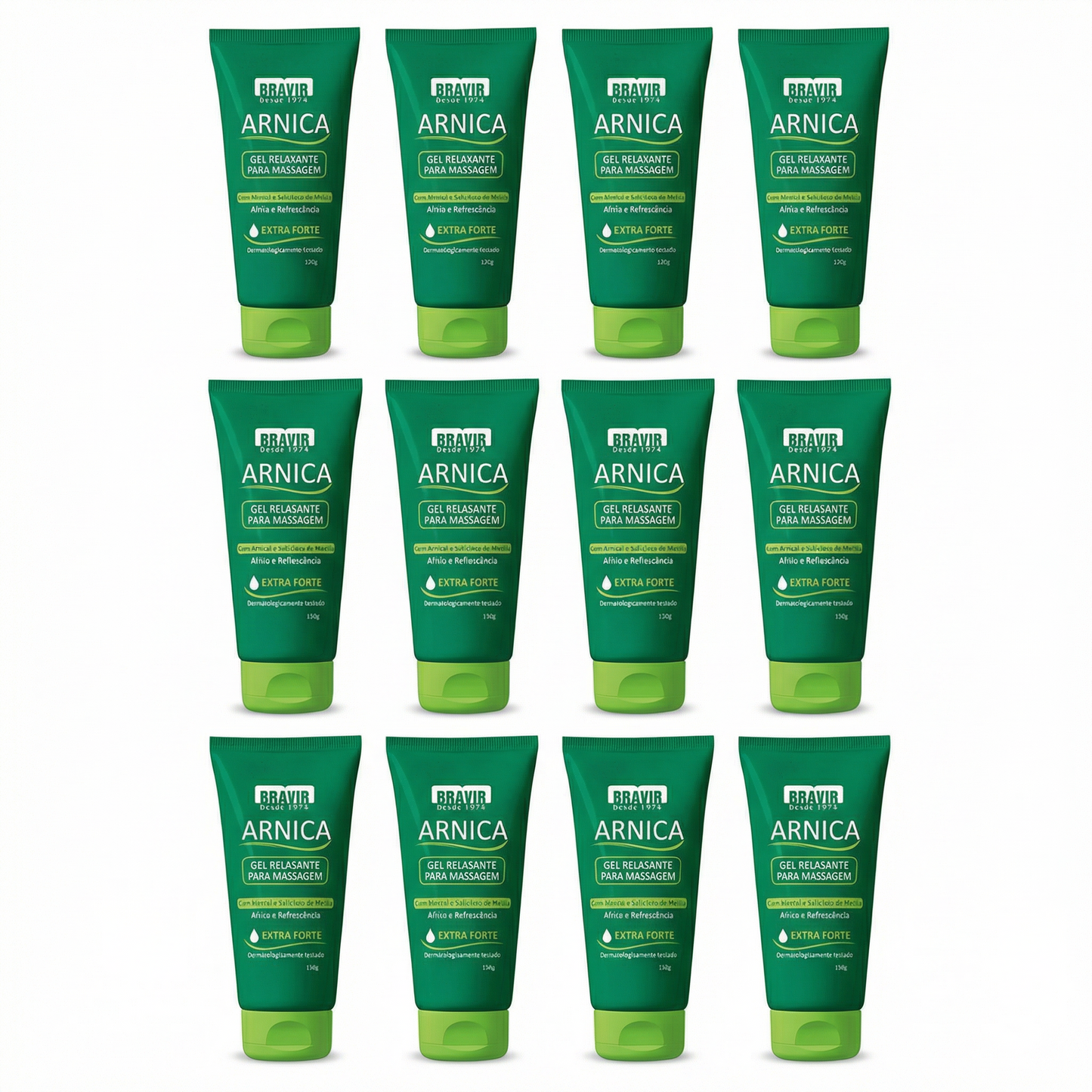 Kit 12x - Gel de Arnica Bravir