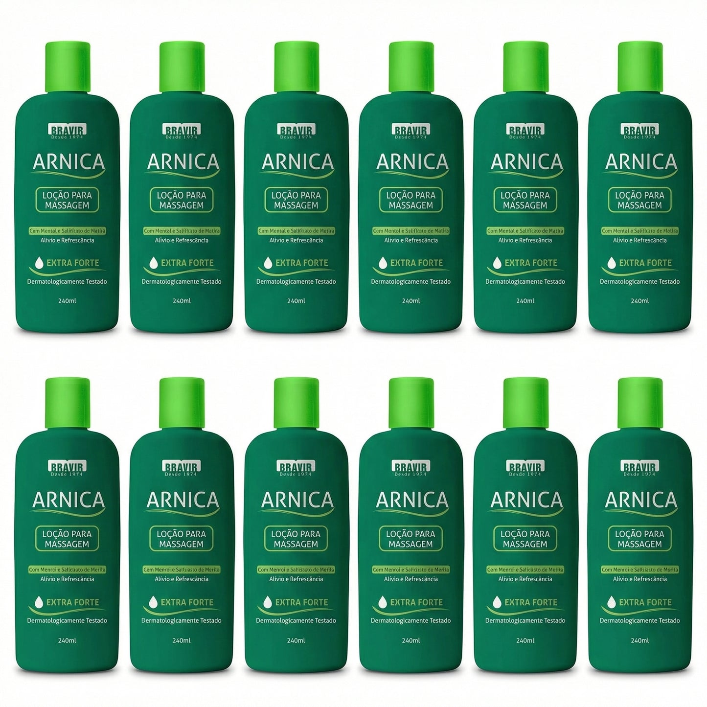 Kit 12x - Arnica Loção Bravir