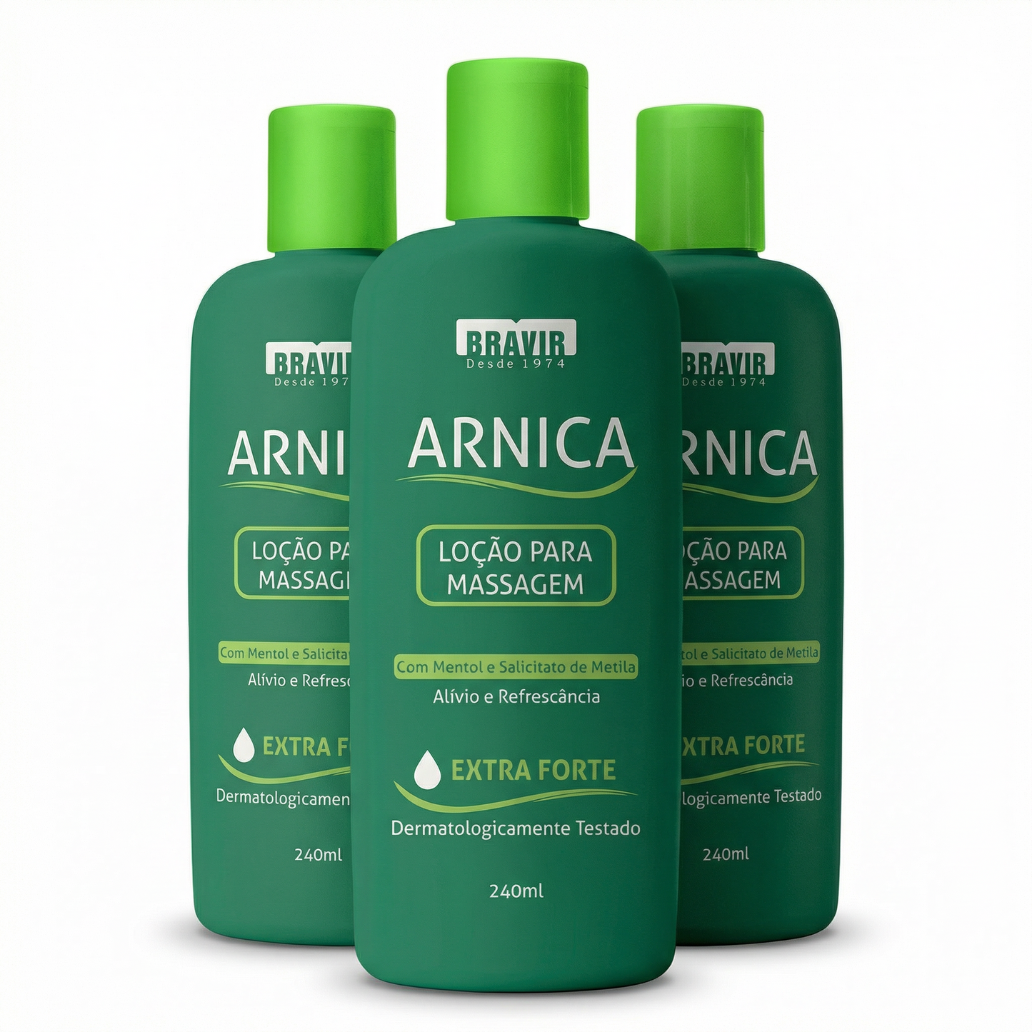 Kit 3x - Arnica Loção Bravir
