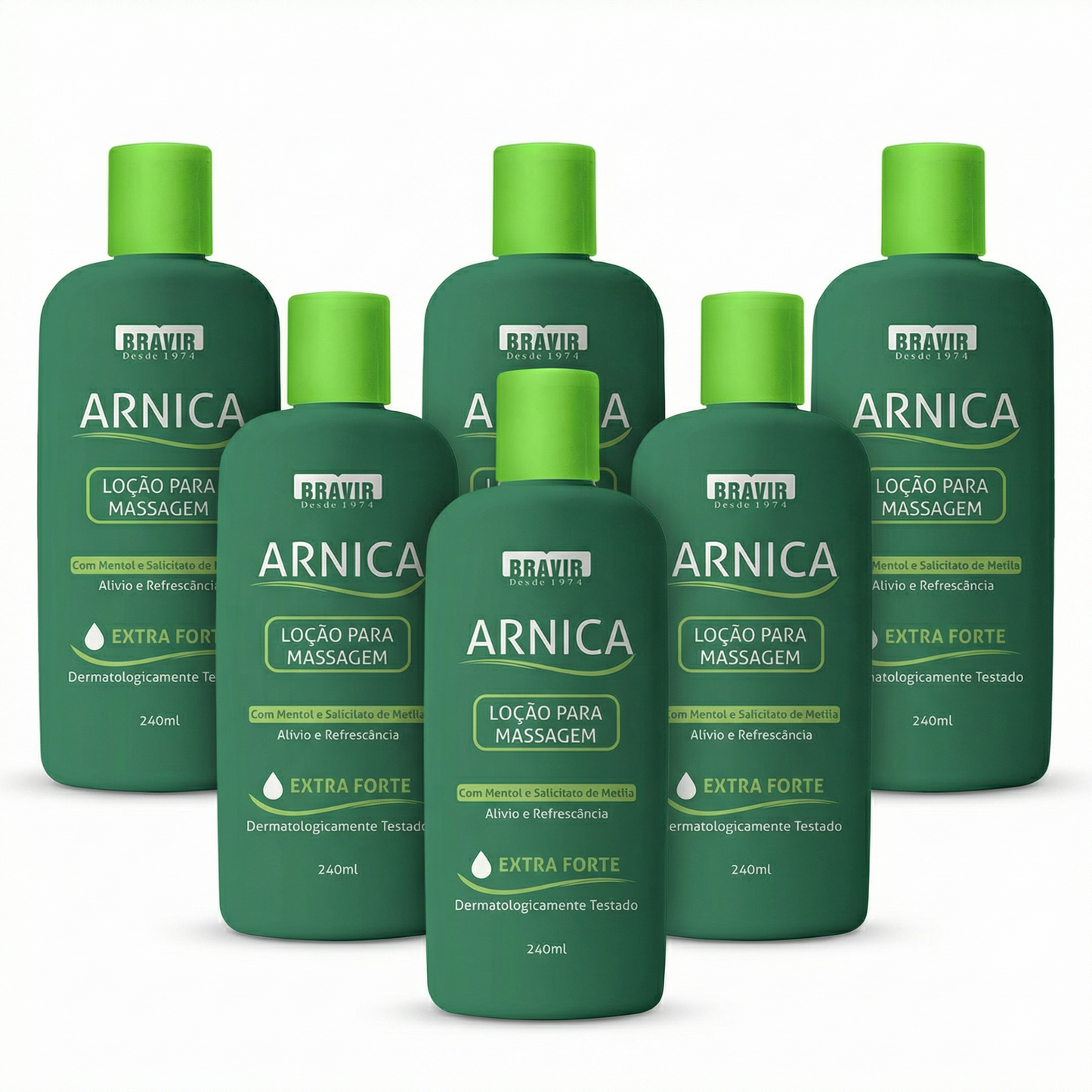Kit 6x - Arnica Loção Bravir