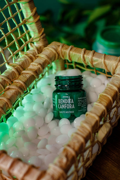 Cânfora Pastilha Odorizante — Compre 2, Leve 3 Potes