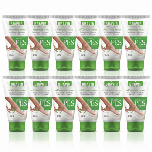 Kit 12x - Creme para os Pés Aldermina