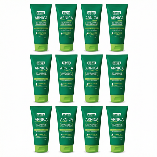 Kit 12x - Gel de Arnica Bravir