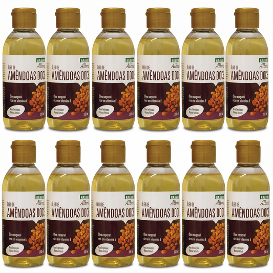 Kit 12x - Óleo De Amêndoas Bravir