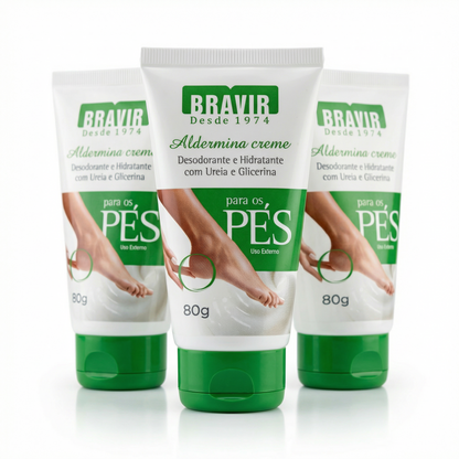 Kit 3x - Creme para os Pés Aldermina - Compre 02 Leve 03