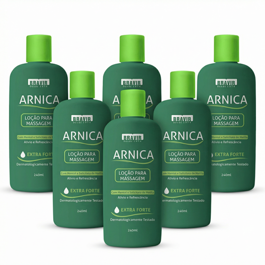 Kit 6x -  Arnica Loção Bravir