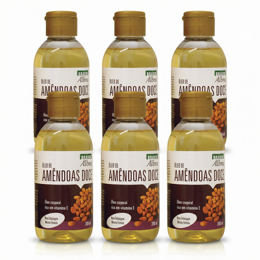 Kit 6x - Óleo De Amêndoas Bravir