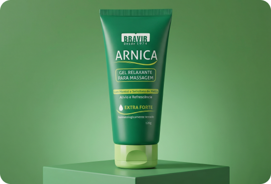 Kit 3x - Gel de Arnica Bravir - Compre 02 Leve 03
