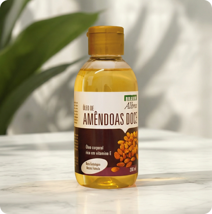 Kit 3x - Óleo De Amêndoas Bravir - Compre 02 Leve 03
