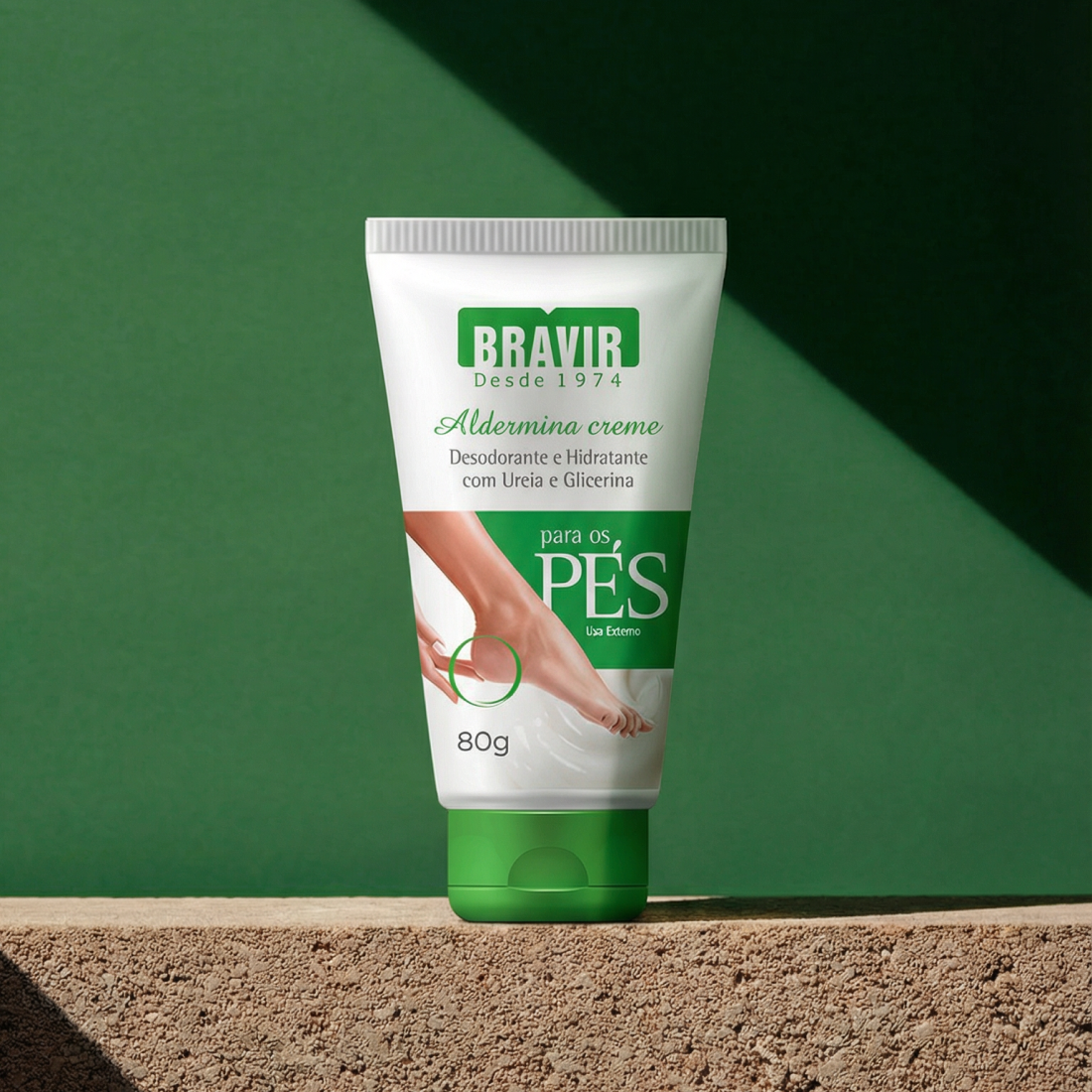 Creme para os Pés Aldermina