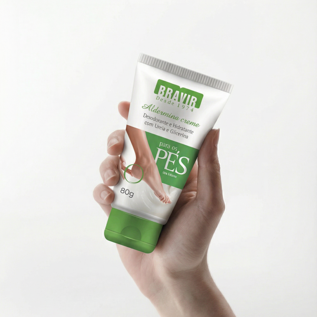 Creme para os Pés Aldermina