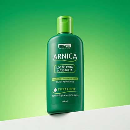 Kit 3x - Arnica Loção Bravir - Compre 02 Leve 03