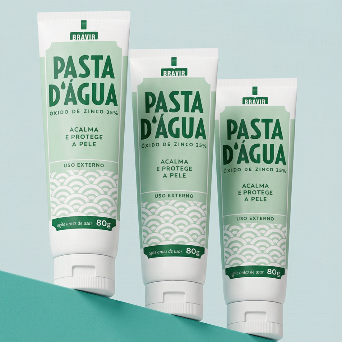 Kit 3x - Pasta D’água Bravir