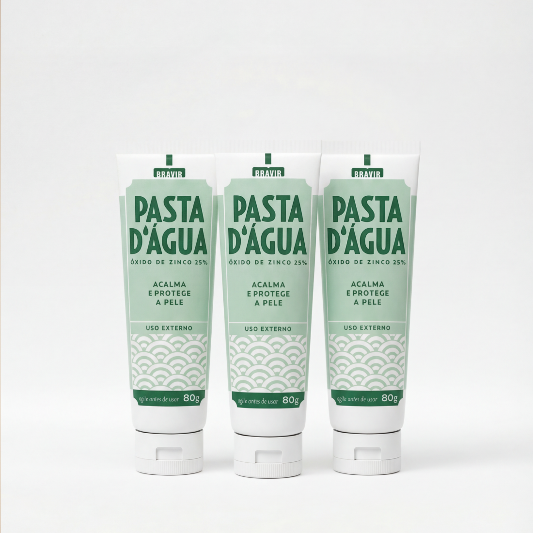 Kit 3x - Pasta D’água Bravir