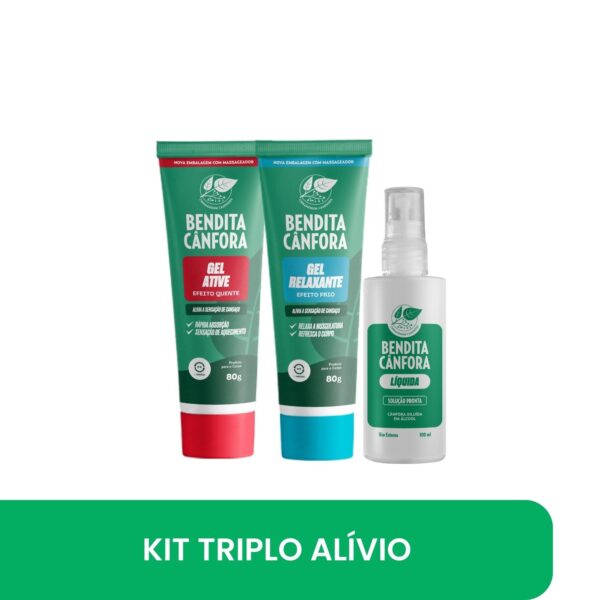 KIT TRIPLO ALÍVIO