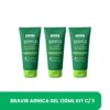 BRAVIR Arnica Gel 120ml  KIT c/ 3