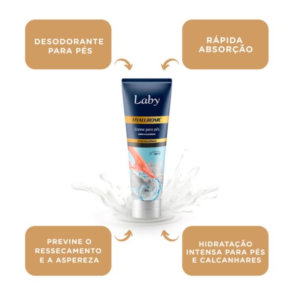 LABY HYALURONIC CREME P/ PES BISN 40G - Image 2